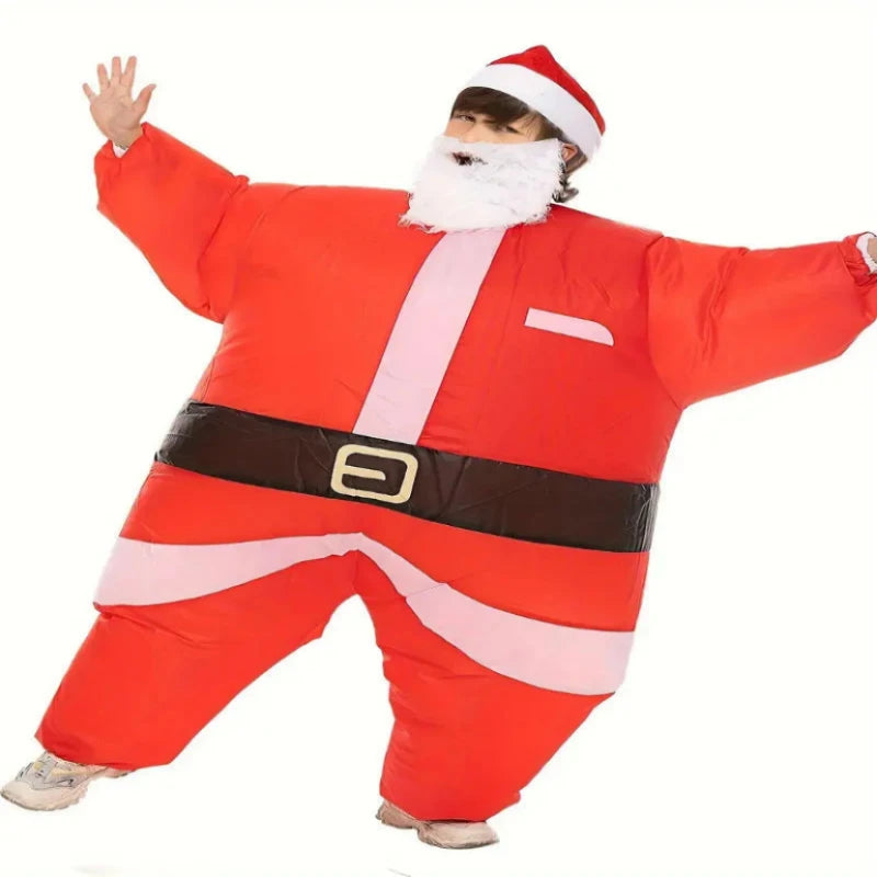 Costume Pere de Noel Gonflable