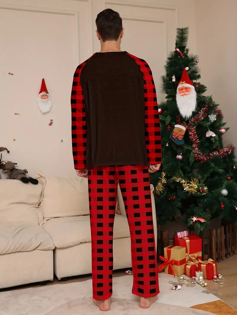 Pyjama Homme avec Renne de Noel