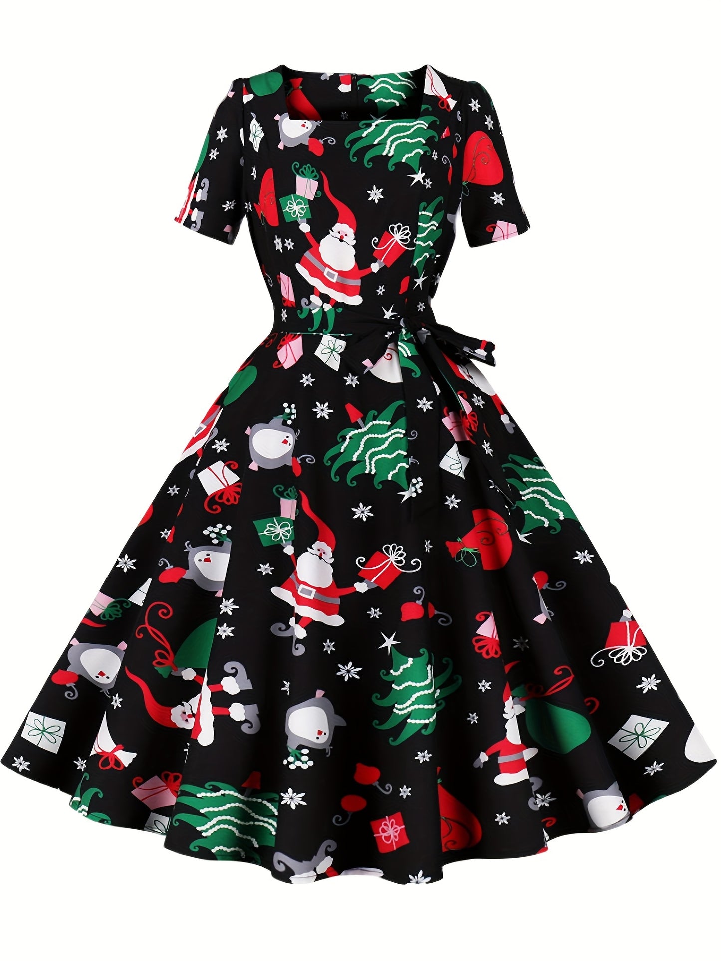 Robe de Noel Style Années 50