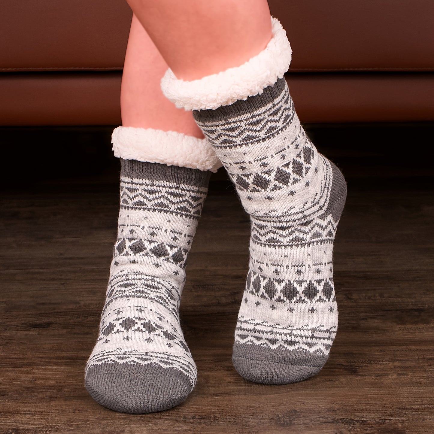 Chaussettes de Noel Antidérapantes