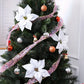 Rose de Noël Intérieur, tissu , doux et résistant