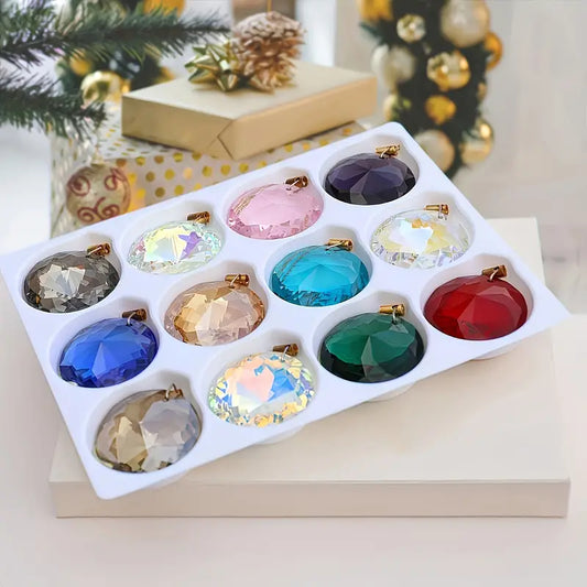 Boule Verre de Noel (x12)