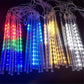 Guirlande Lumineuse Pluie de Noel Extérieur (8 tubes lumineux)