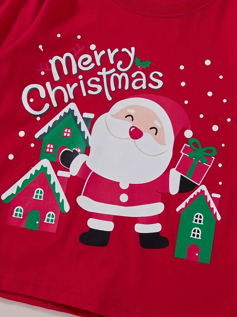 Pyjama Papa Noel Rouge Enfant