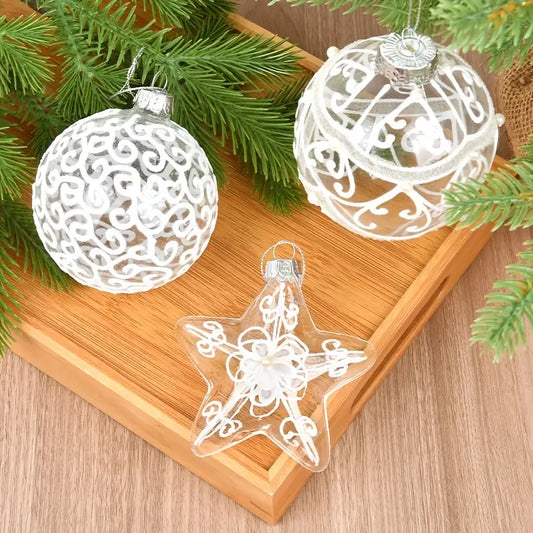 Boule de Noel en Verre (x3)