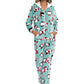 Combinaison Pyjama Femme Noel Motif Pingouins