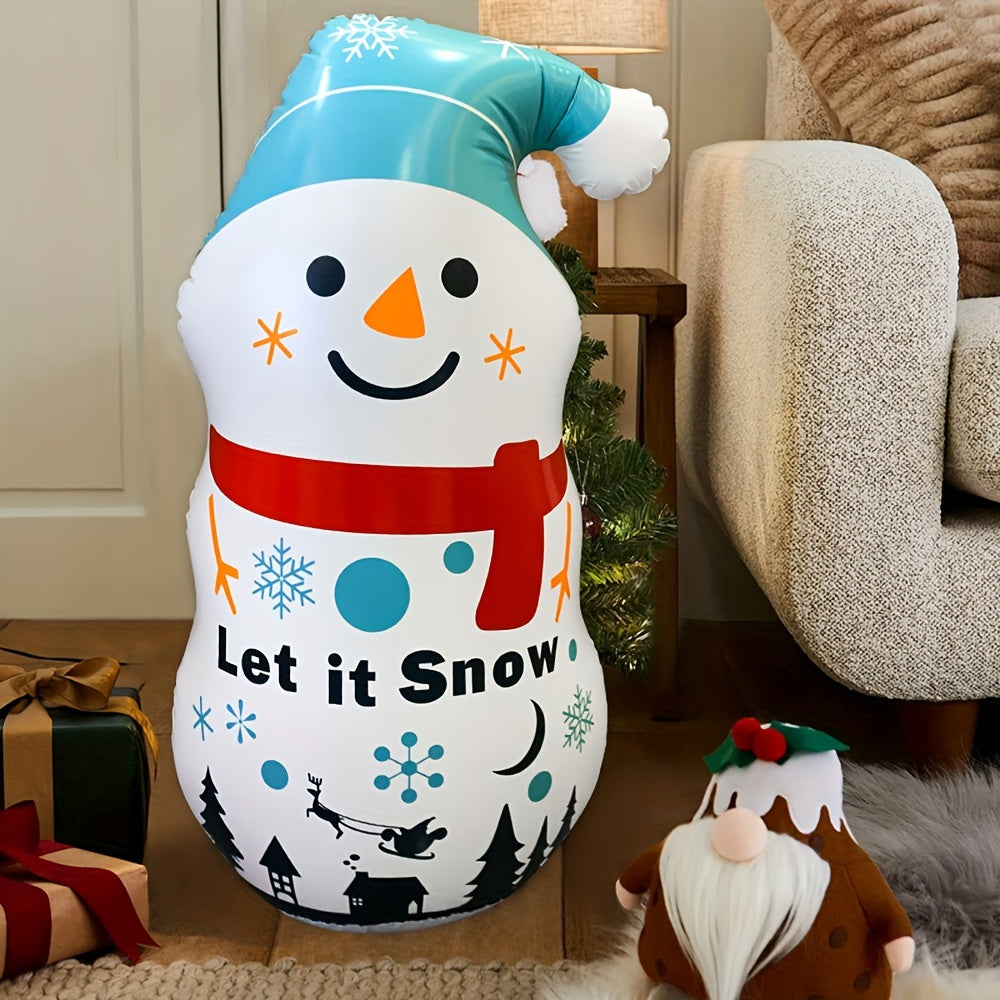 Deco Bonhomme de Neige Gonflable