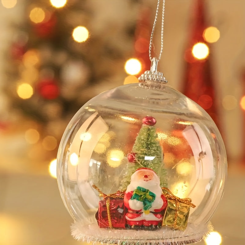 Grosse Boule de Noel Transparente