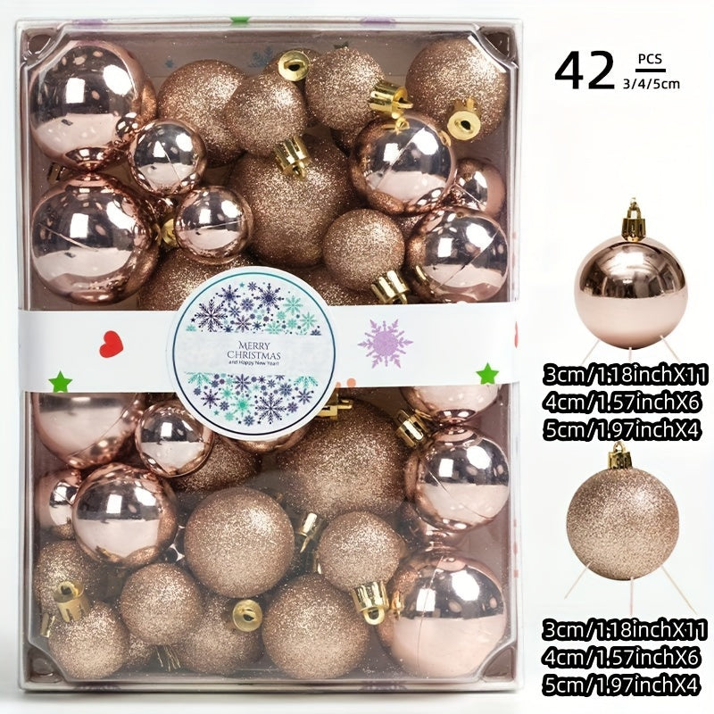 Ensemble de Boules de Noel (x42)