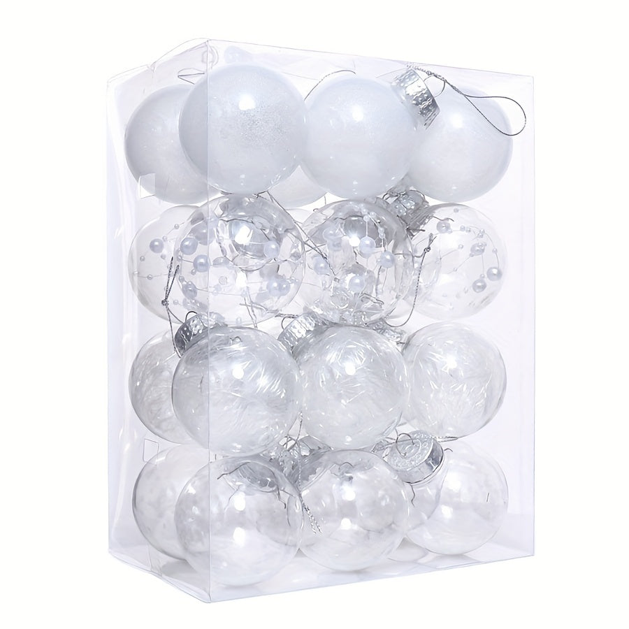 Boule Noel Transparente (x24)