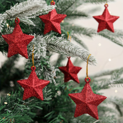 Etoiles Pour Sapin de Noël (lot de 6)