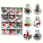 Deco Boule de Noel Transparente (x12)