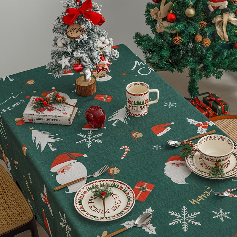 Nappe de Noel Verte