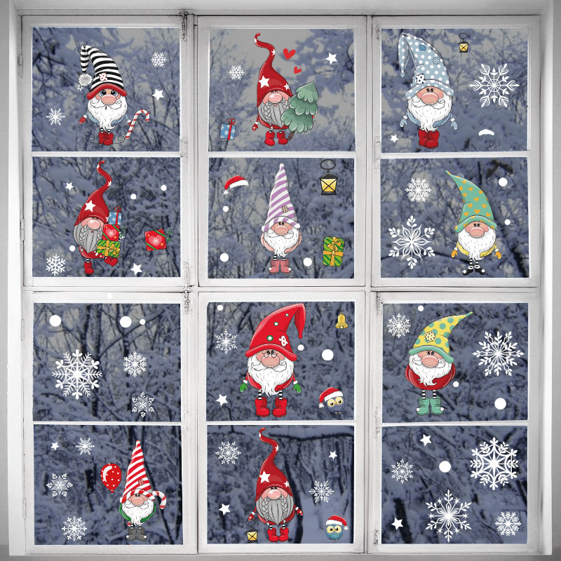 Stickers Vitrine Noel