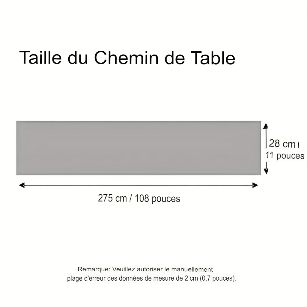 Centre de Table en Maille Transparente avec Étoiles