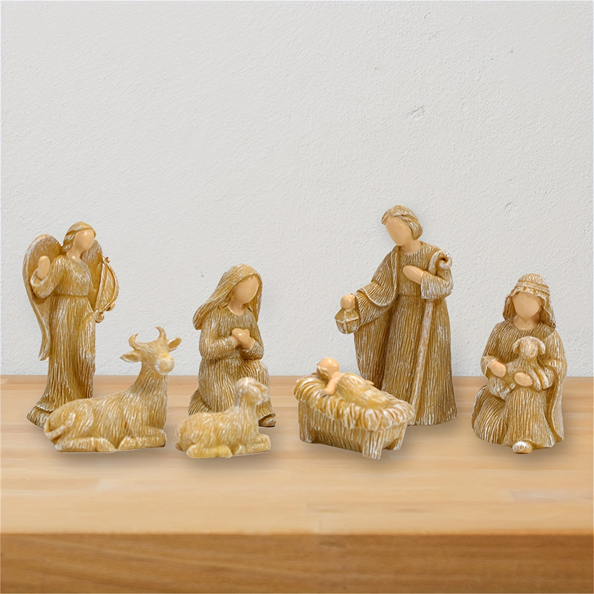 Santons Crèche de Noel en Résine