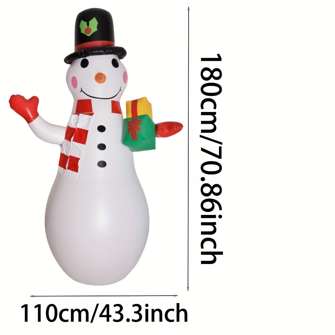 Bonhomme de Neige Géant Gonflable