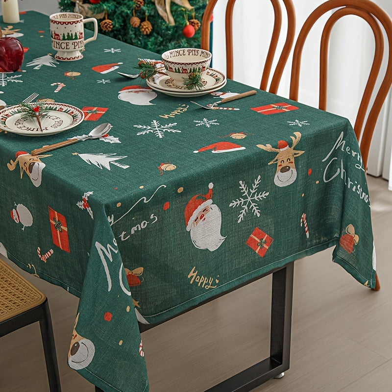 Nappe de Noel Verte