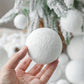 Boule de Noel Blanche (x18)