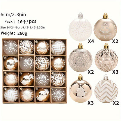 Decoration Boule de Noel (x16)