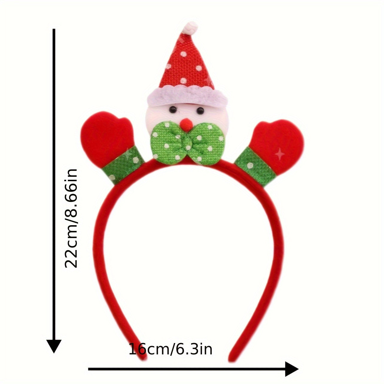 Serre Tête Noël Ensemble Fantaisie (x4)