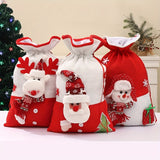 Ensemble de Sacs-Cadeaux de Noël (lot de 3)