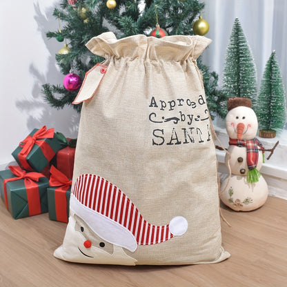 Sac Cadeau Noël en Tissu