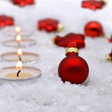 Belle Boule de Noël en Verre (lot de 24)