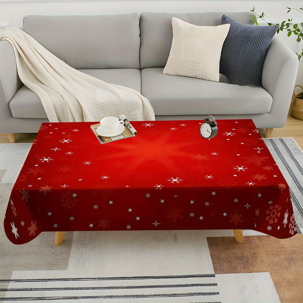 Table de Noel Nappe Rouge