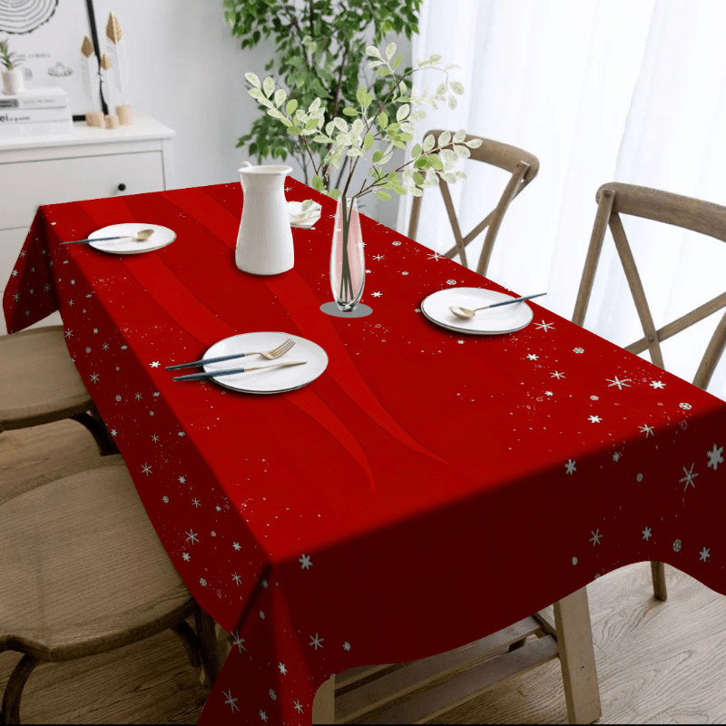 Nappe de Noel Rouge