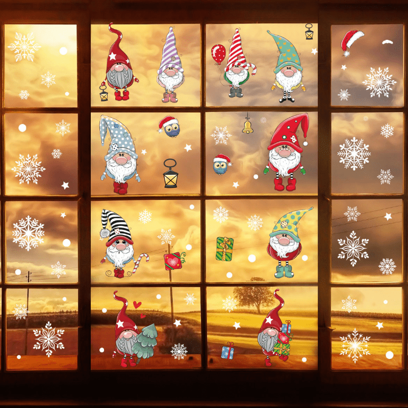 Stickers Vitrine Noel