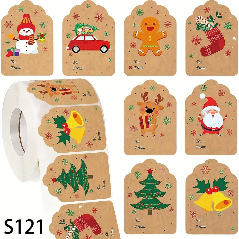 Stickers Noel Cadeaux