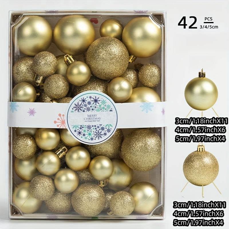 Ensemble de Boules de Noel (x42)