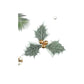 Decoration Fleur Noel Houx 9 pcs