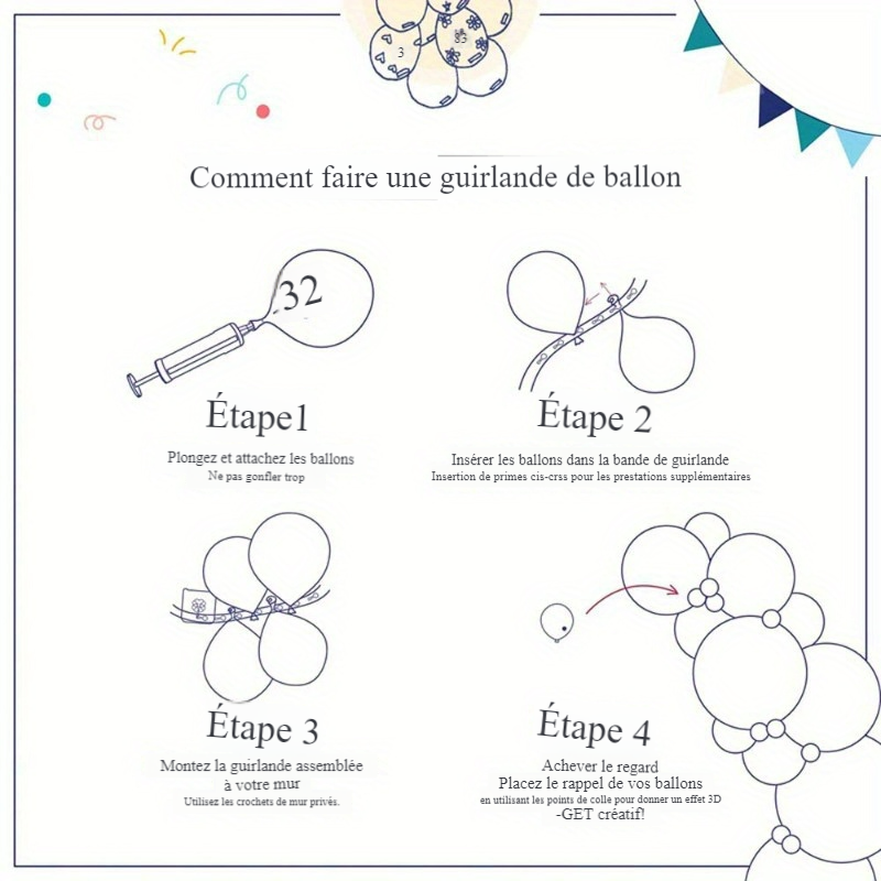 Arche de Ballon Noel