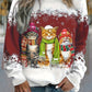 Pull Moche de Noël avec Chats — pull Moche de Noël Femme